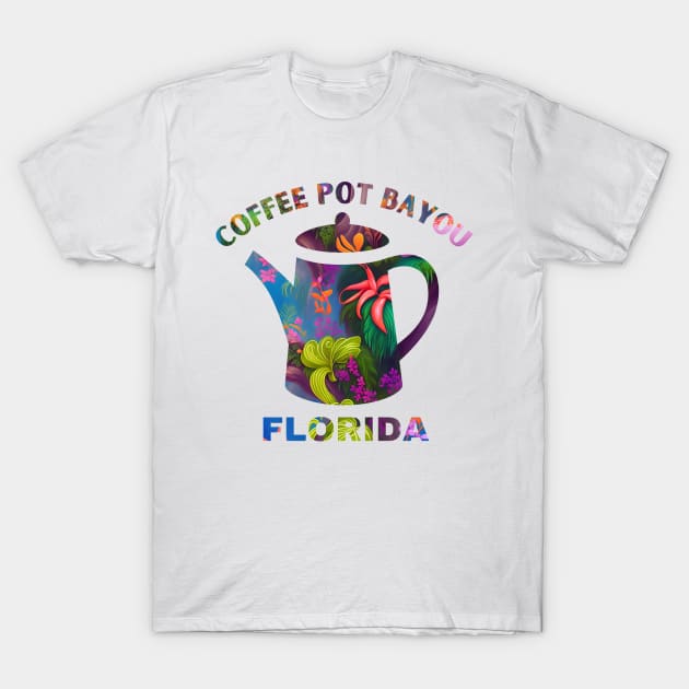 Coffee Pot Bayou - Florida T-Shirt by MtWoodson